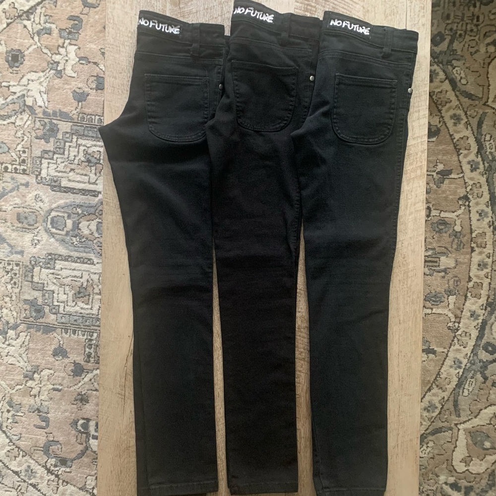 3 Pairs of No Future Skinny Jeans